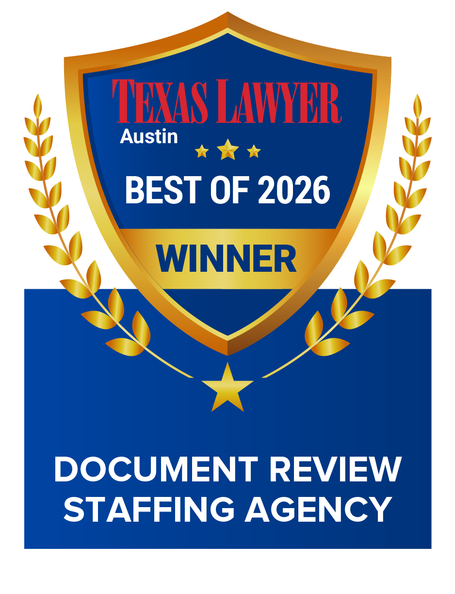 TXL0608202672512LEXITAS_Document Review Staffing Agency (Austin)_Winner TXL0608202672512LEXITAS_Document Review Staffing Agency (Austin)_Winner