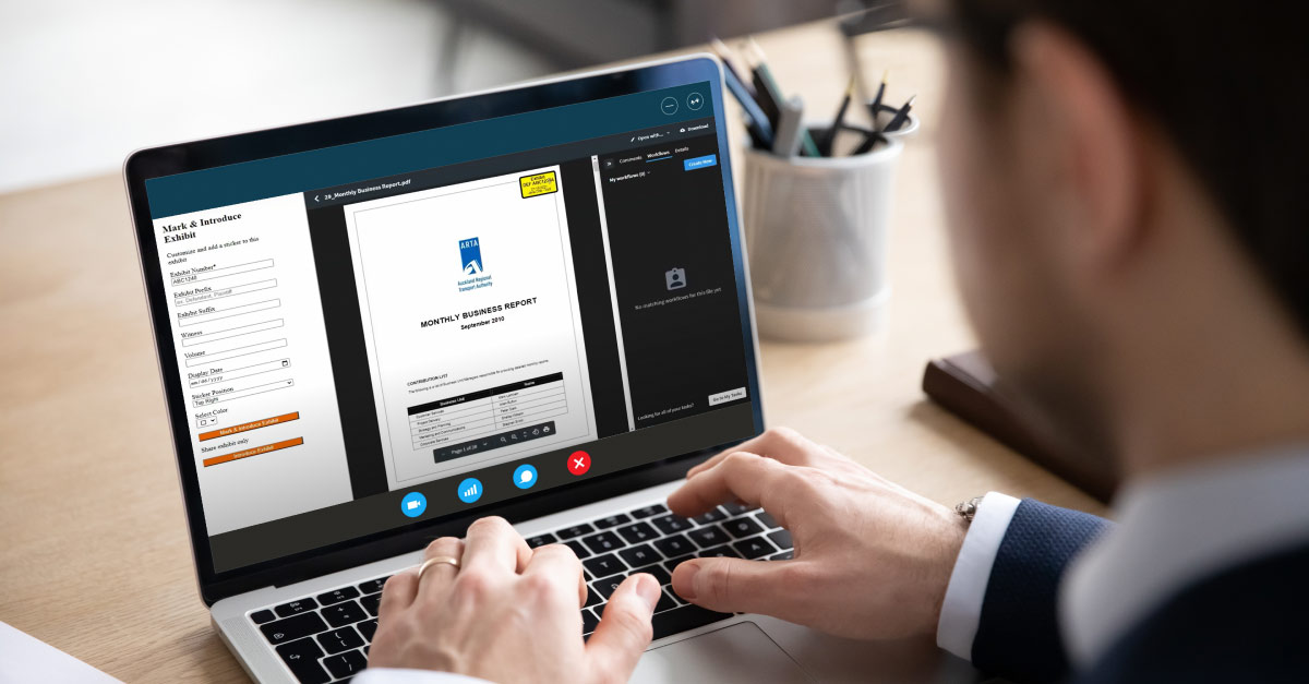 LegalView Exhibit Manager