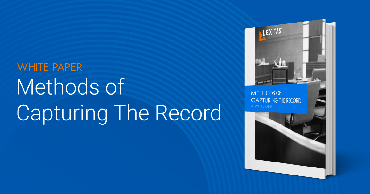 Methods of Capturing the Record
