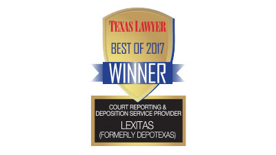 Lexitas-Named-Texas-Lawyer-Best-of-2017-Winner.jpg Lexitas-Named-Texas-Lawyer-Best-of-2017-Winner.jpg