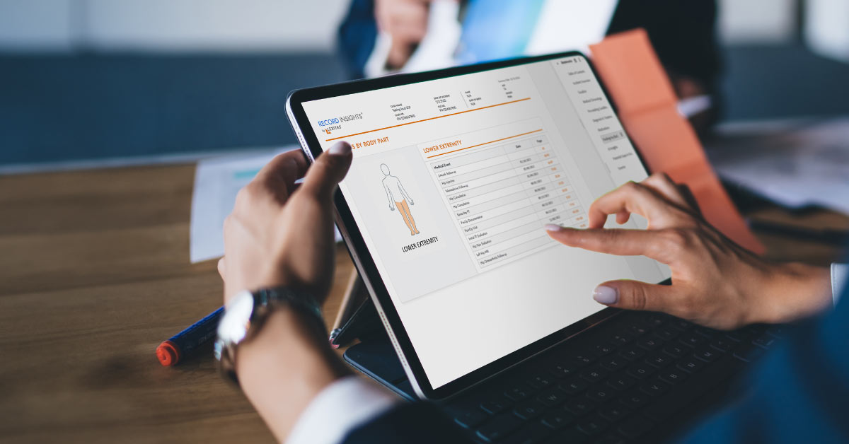 medical record chronology