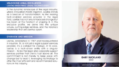 Michael Roth Lexitas The Pride CEO: Lexitas Redefines Legal Technology