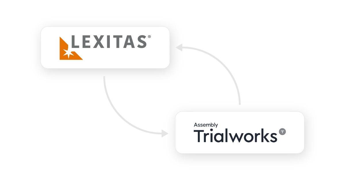 Lexitas and Trialworks System Integration